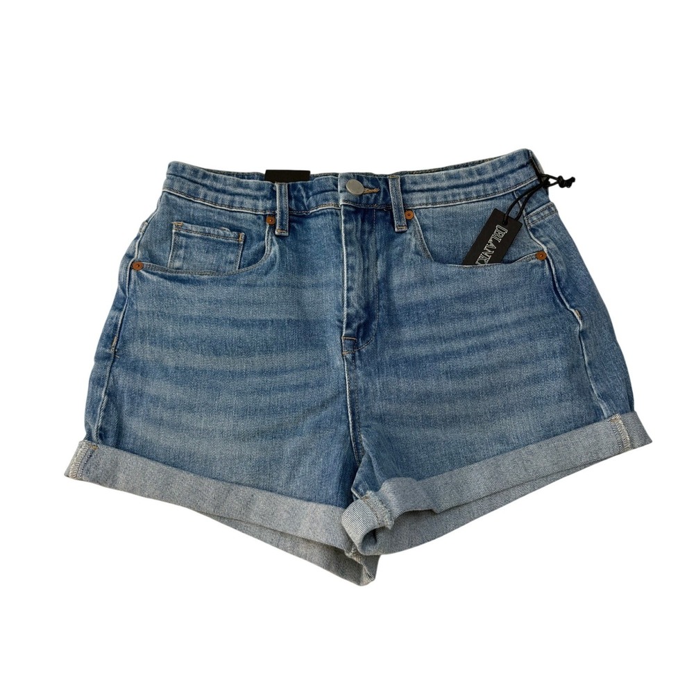 BlankNYC The Perry‎ High Rise Denim Cuffed Jean Shorts Size 28 New